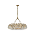 Bellvale Large Ring Chandelier in Hand-Rubbed Antique Brass