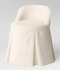Vanity Chair in Classic Linen